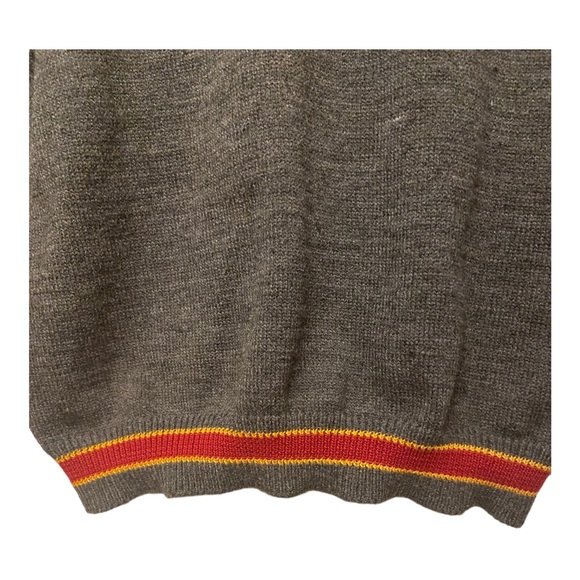 Harry Potter Crop Button Up Cardigan Sweater Women’s Size Medium Grey Leigh - Picture 4 of 7